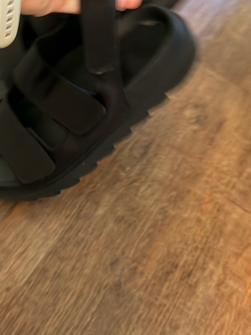 Zara Black Strappy Platform Sandals - Picture 3 of 8